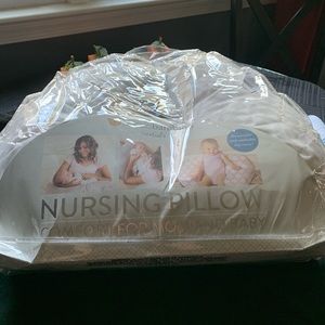 Nursing pillow neutral color washable
